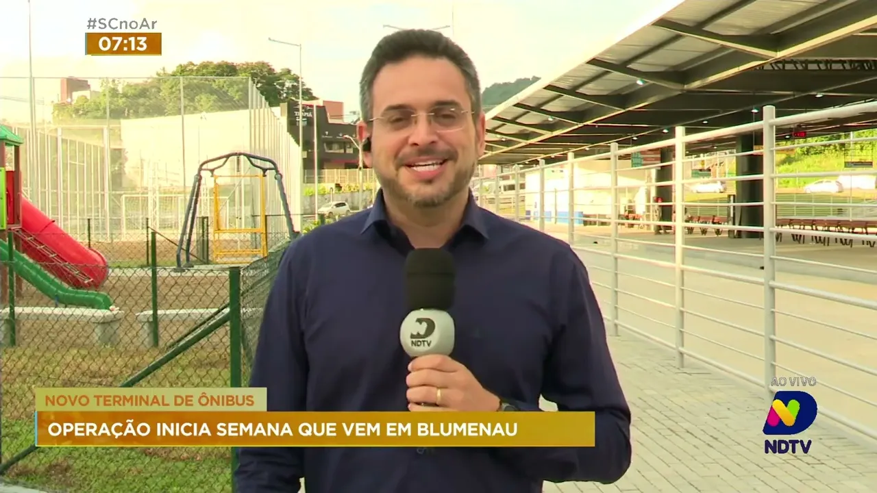 Blumenau contará com novo terminal de ônibus a partir de domingo