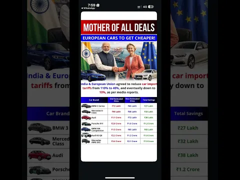 #BMW - #Mercedes - Volkswagen getting cheaper! #MOAD #automobile