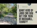 Nature Lover s Dream 10 Acres with AG Exemption in Rockwall