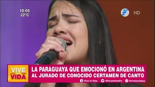 Andrea Guasch nos deleita con su hermosa voz cantando #Confieso | Música en VLV