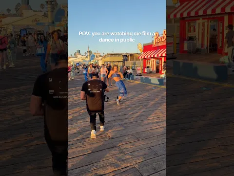 What it actually looks like filming a dance in public results???