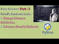 data science Part - 3 advance numpy methods advance numpy attributes