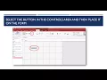Creating Macros and Menu Forms in Access