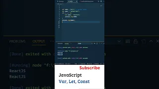 Javascript In Telugu Javascript Let Var Const telugu Javascript Tutorial Telugu ReactJS Telugu