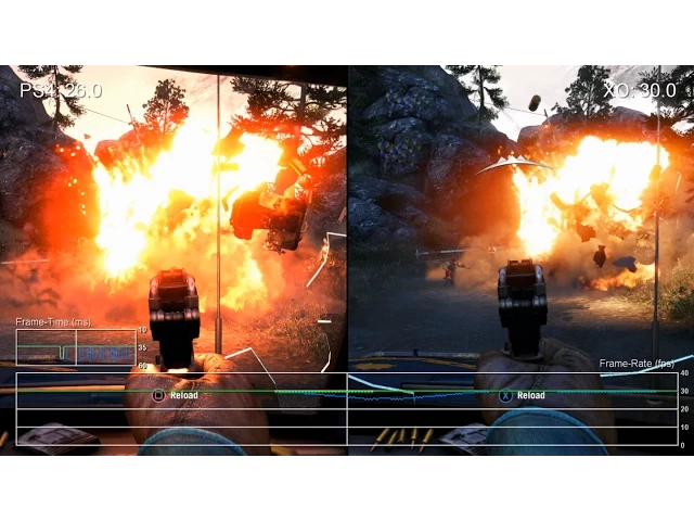 Far Cry 4: PS4 vs Xbox One Frame-Rate Test
