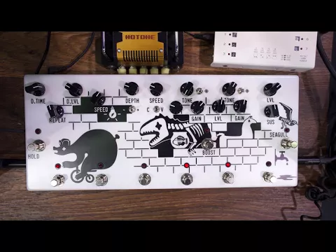 Jam Pedals Pink Flow (Pink Floyd Tribute Multi-Effect) | Delicious