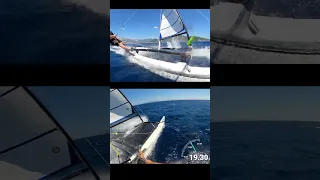 Capsize of the day – at 21 knots! #shorts