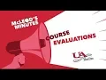 McLeod s Minutes - Course Evaluations