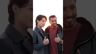 Jungkook Respects Fahad Al Kubaisi During Fifa Wc Bts Shorts Btsshorts Btsarmy 