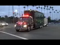 LASD Command Post and Toilets Responding Code 3