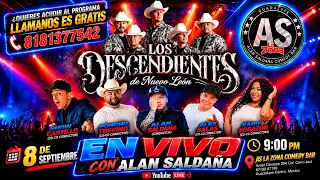 LOS DECENDIENTES DE NL | En Vivo Con Alan Saldaña