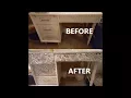 DIY Mirrored Drawers on Vanity Dresser or desk