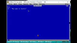Left function in Qbasic