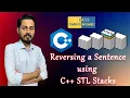 Reverse a Sentence using Stack Data Structure