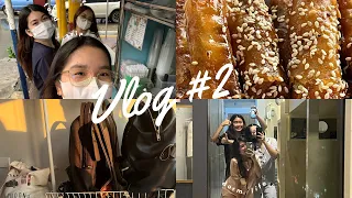 back in manila dorm life and food trip around ust 
