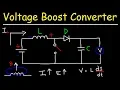 Boost Converters - DC to DC Step Up Voltage Circuits