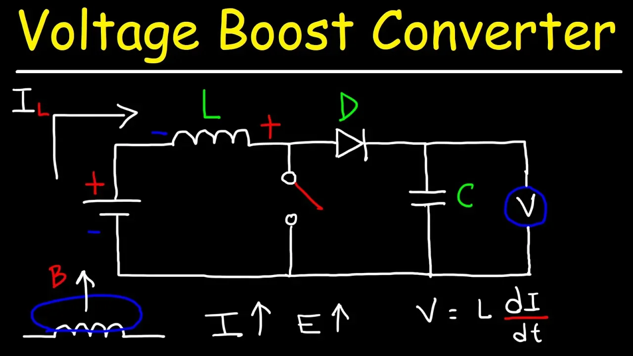 Boost Converters - DC to DC Step Up Voltage Circuits