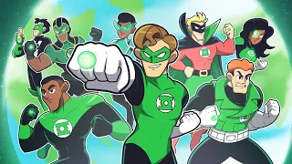 the animated history of every green lantern dc comics 