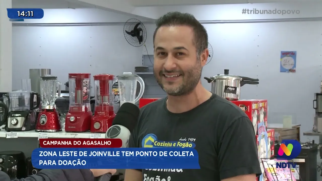 Campanha do Agasalho: zona Leste de Joinville tem ponto de coleta para doação