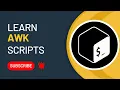 Mastering Awk Scripts Your Comprehensive Introduction to Powerful Text Processing
