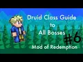 Mod of Redemption Druid Class Guide Eater of Worlds All Bosses Terraria