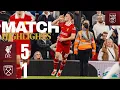Download Lagu Jota, Salah \u0026 Gakpo score in FIVE goal win! | Liverpool 5-1 West Ham | Carabao Cup Highlights
