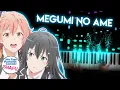 Megumi no Ame - Oregairu Season 3 OP | Nagi Yanagi (piano)