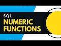 Numeric Functions in SQL Oracle SQL fundamentals