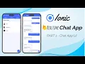 Ionic Realtime Chat App using Firebase - Part 1