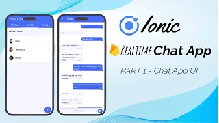 Ionic Realtime Chat App using Firebase - Part 1