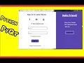 Login Form PyQt5 Python