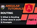 Angular Tutorials Angular Routing with Example Beginners - Part-4