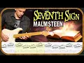 Lagu YNGWIE MALMSTEEN - SEVENTH SIGN - apprenez le solo avec tutoriel et tablatures