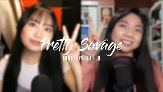 Download BLACKPINK - Pretty Savage (Cover by Ione \u0026 Caren) MP3