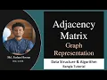 Adjacency Matrix Graph Representation Data Structure Bangla Tutorial