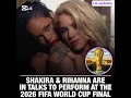 Download Lagu Riri and Shakira to perform in the world cup #rihanna #shakira #shorts