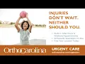 OrthoCarolina Orthopedic Urgent Care After Hours Weekends Appointments