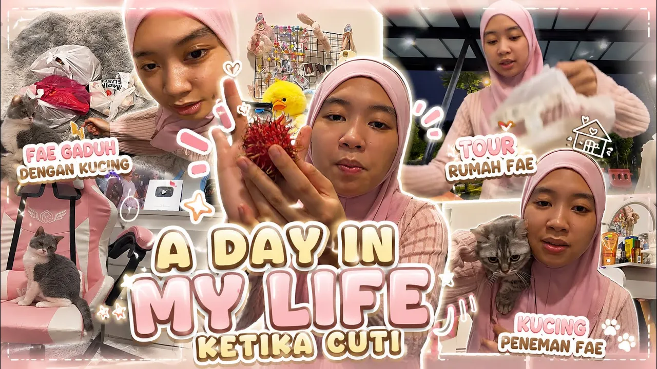 HOUSE TOUR FAE ⁉️ AKTIVITI SEHARIAN FAE DI RUMAH‼️