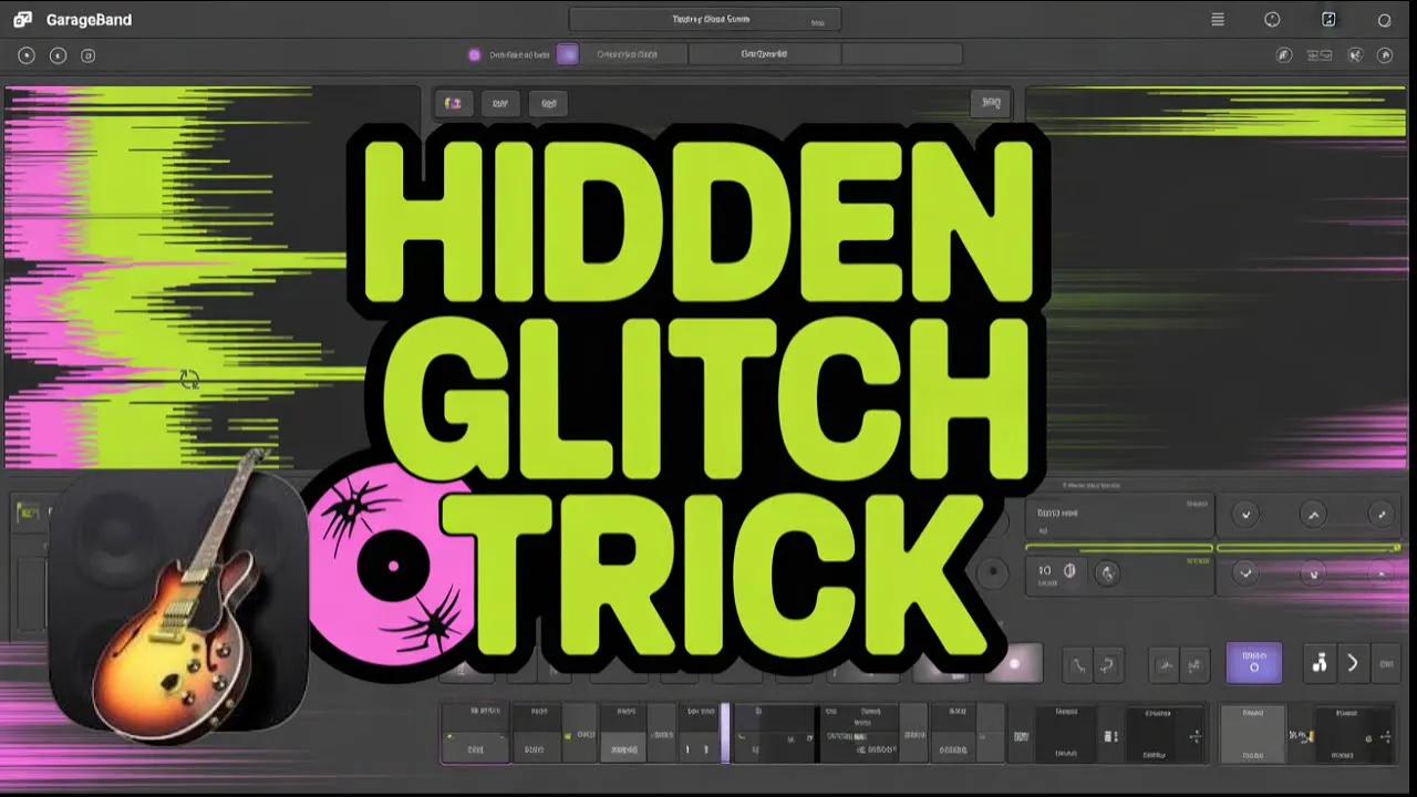 Unbelievable BOTANICA GLITCH in GarageBand (No Plugins Required): video thumbnail