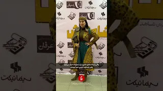 امشب استایل شیدا یوسفی در اکران شاه نقش 