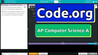 Code org Lesson 11 12 13 Creative Coding with Console Example Project Food Order Unit 8 CSA