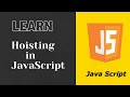 Lec 16 Hoisting in JavaScript in Hindi Code For Life