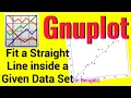 9 Curve Fitting Fit a Straight Line Inside a Given Data Set in Bengali For