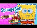 SpongeBob Coloring Page Fun Coloring for Kids Toddlers Children- - Preschool