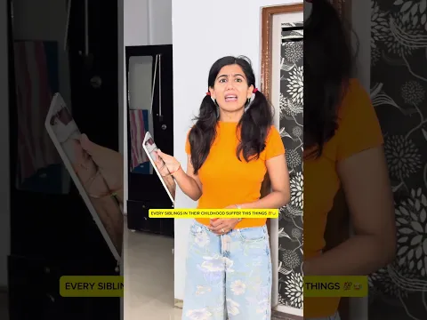 Every Siblings In Their Childhood Suffer This Things π―π#youtubeshorts #shortsfeed #viral
