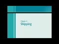 UPS CAMPUSSHIP USER TRAINING