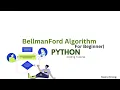 Python Bellman-Ford Algorithm Made Easy Find Shortest Path with Code