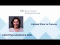 Upload a File to Canvas