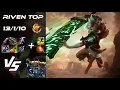TOP Riven vs Nasus - NA Challenger Patch 25 22