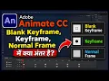 Adobe Animate CC Tutorial Blank Keyframe Keyframe Normal Frame Explained